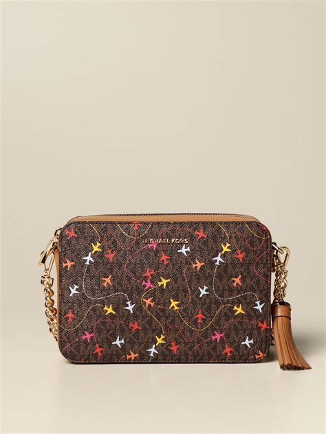 mk airplane purse